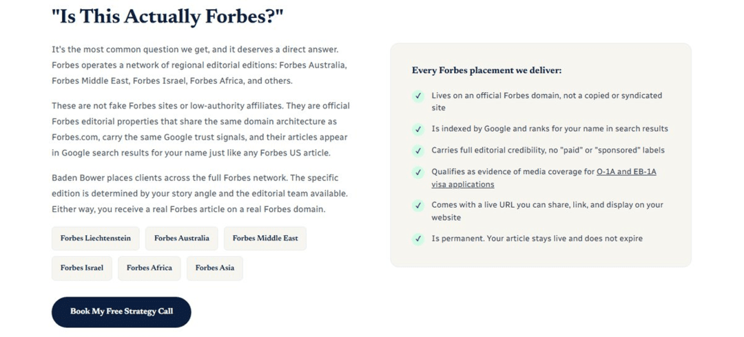 Публикация в Forbes за 10 000 долларов - а Forbes фейковый: как PR-агентство продавало траст на поддельных доменах