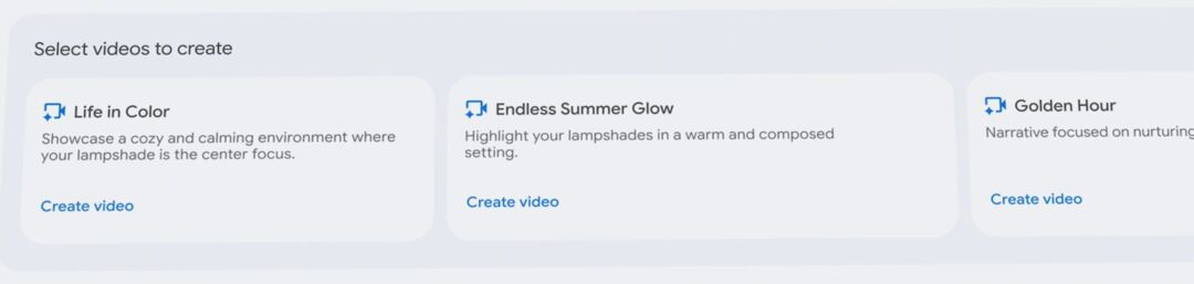 Google Ads снимает видеокрео сам - по брифу и ссылке на сайт. И вшивает в ролик метку SynthID