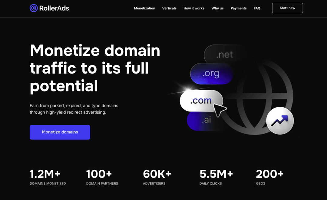 RollerAds рекламная платформа: 7 млрд показов в сутки, пополнение от 50 USD, рекламная и CPA-сеть с арбитражными офферами. Обзор платформы