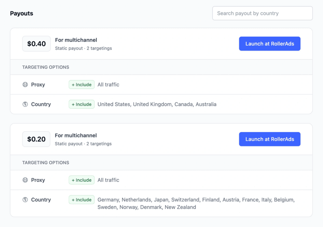 RollerAds рекламная платформа: 7 млрд показов в сутки, пополнение от 50 USD, рекламная и CPA-сеть с арбитражными офферами. Обзор платформы