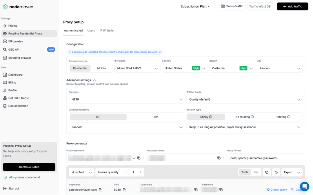 NodeMaven: 95% чистых IP и компенсация за каждый адрес из блэклиста. Обзор прокси сервиса под Фейсбук арбитраж