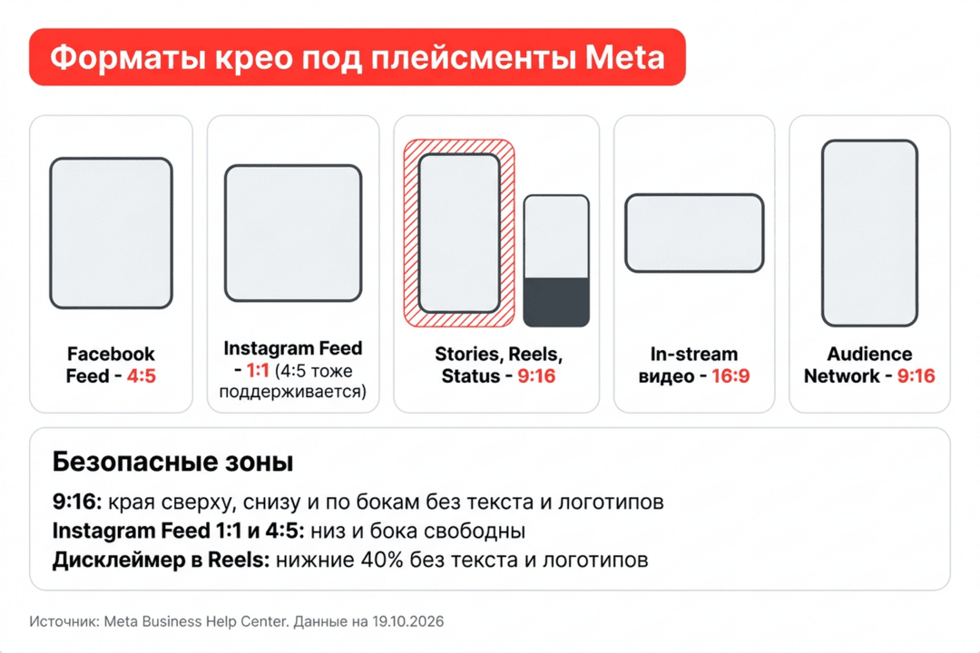 Meta официально забрала ручные плейсменты у 4 целей: чем теперь рулить байеру