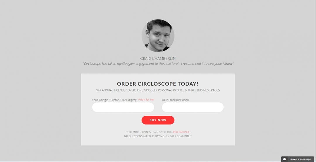 Под прицелом: Circloscope.com - сервис для поиска аудитории и массфолловинга в Гугл Плюс