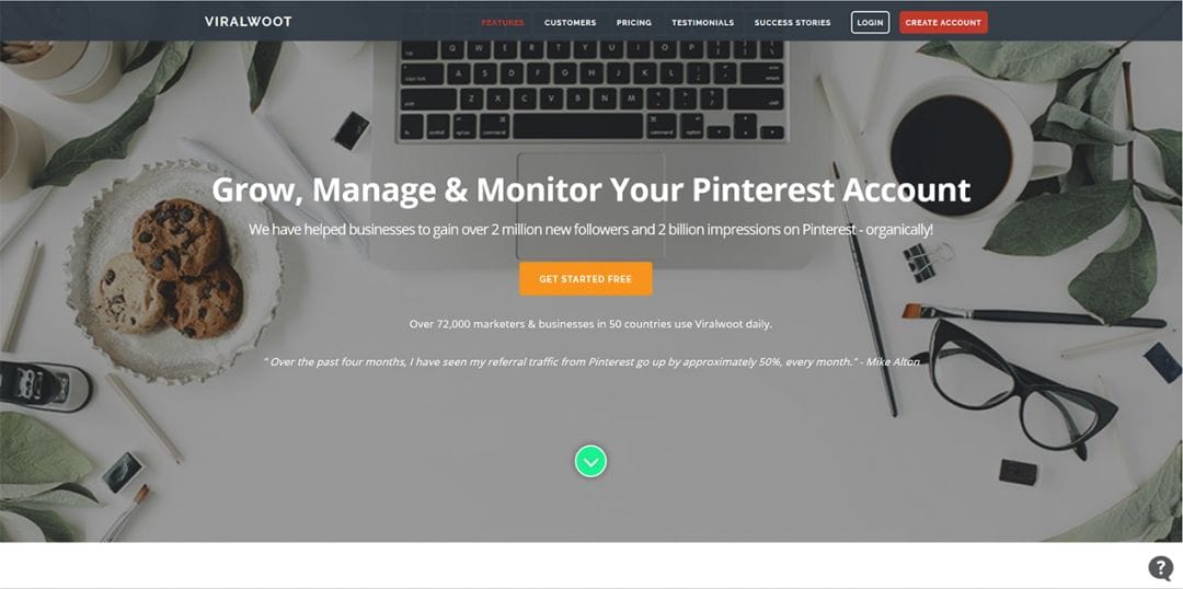 Под прицелом: Viralwoot - сервис для продвижения в Pinterest