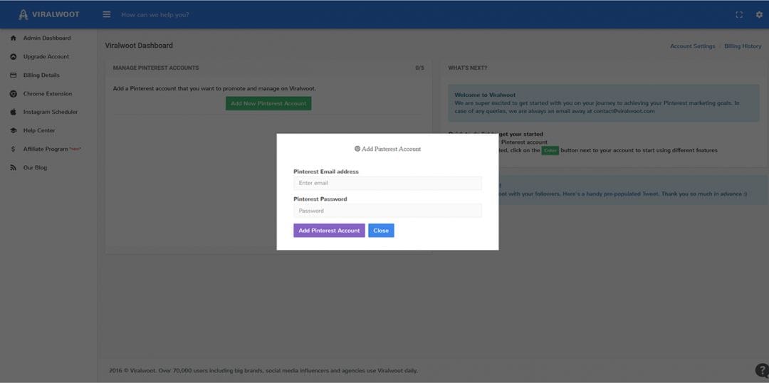 Под прицелом: Viralwoot - сервис для продвижения в Pinterest