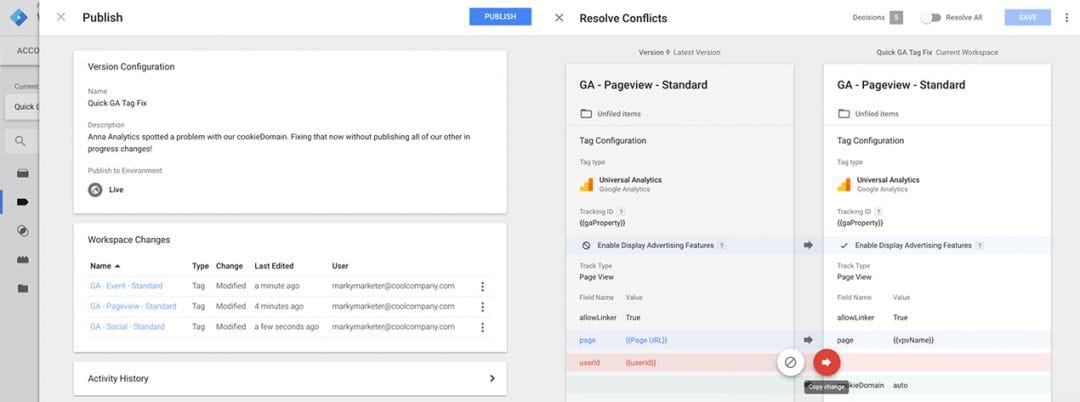 Google Analytics переименовался и ввел функционал для совместной работы