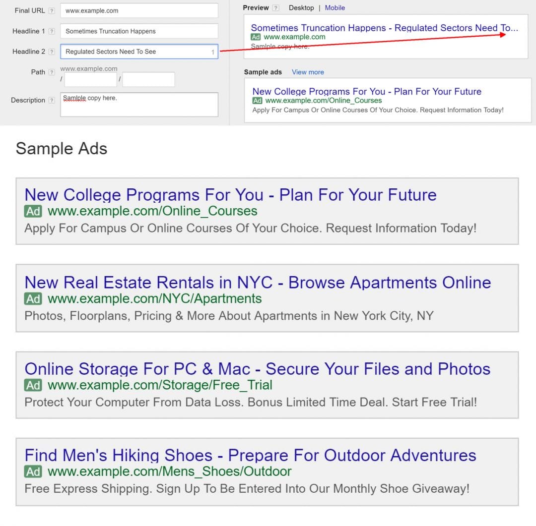 Google обновил превью рекламы для упрощения миграции на ETA