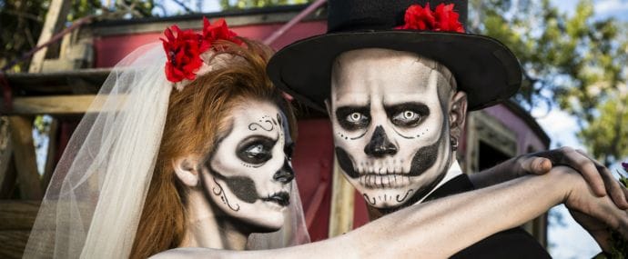 Инфографика к Хэллоуину: чего боятся пользователи социальных сетей?