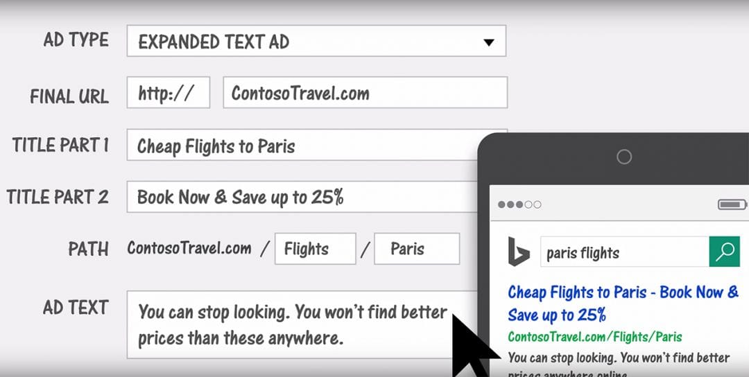 Bing Ads выкатил Расширенные текстовые объявления для рекламодателей по всему миру