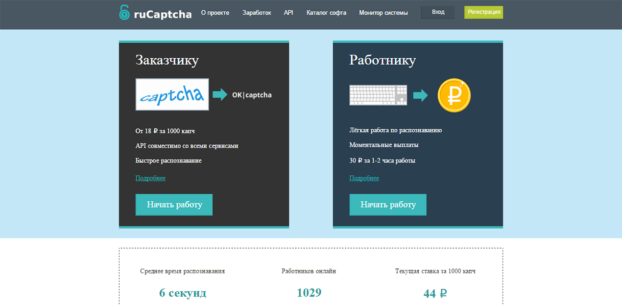 Под прицелом: RuCaptcha