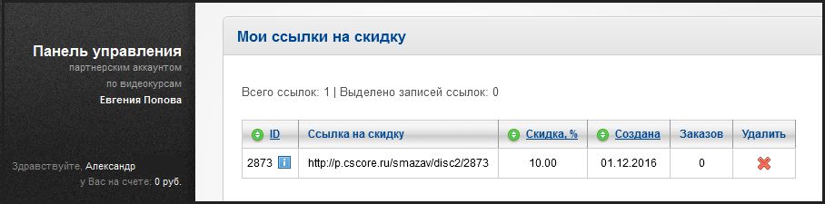 Партнерская программа 1Popov