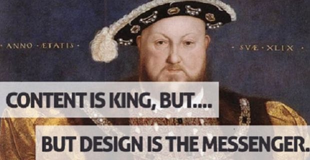 Как создать эффективный прелендинг, часть 2. Дизайн глашатай короля